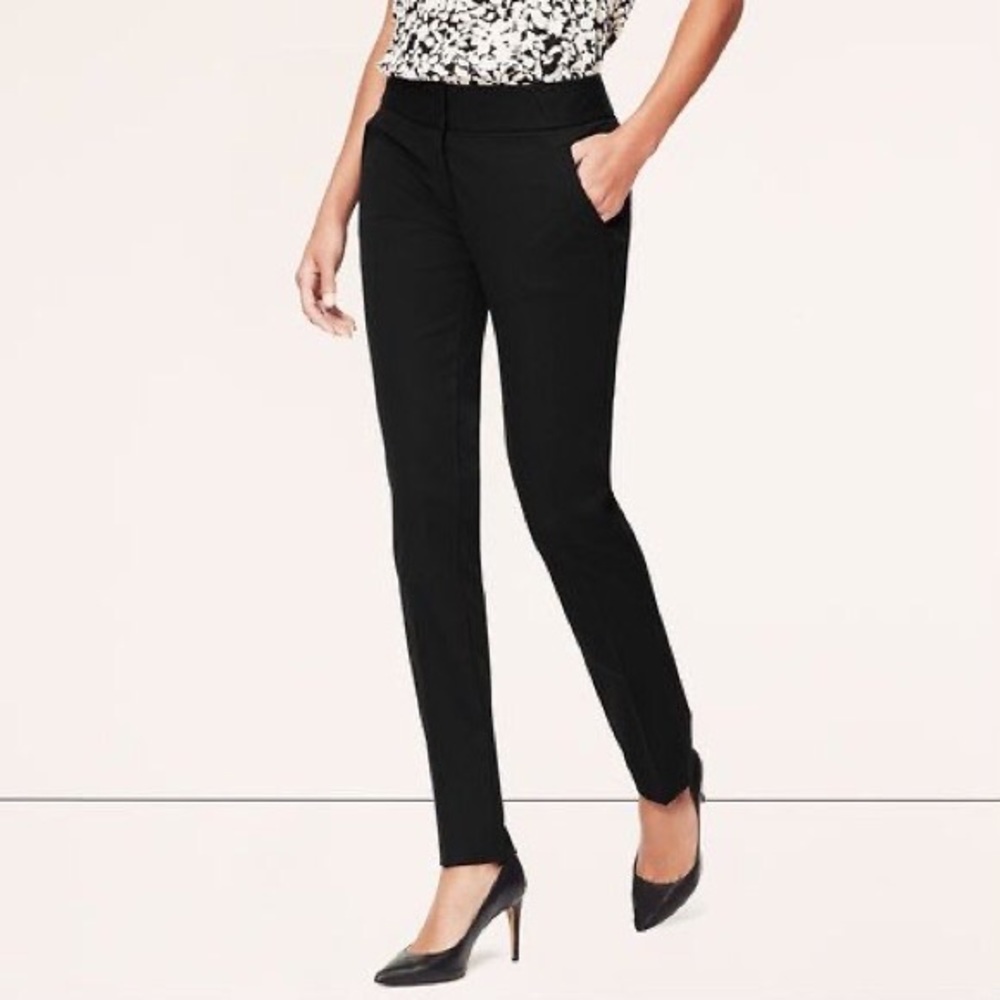 LOFT Petites Julie Skinny High Waist Pants